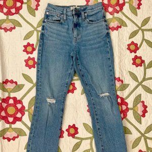 Madewell High Rise Slim Boyjean
